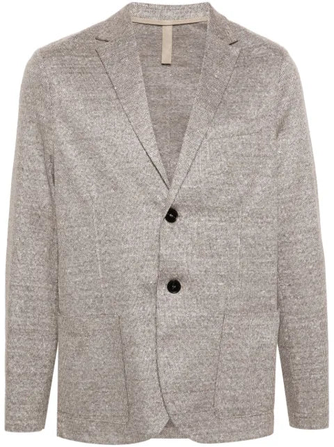 Harris Wharf London single-breasted knitted blazer