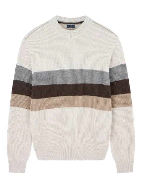 Paul & Shark rib-knit crew-neck sweater