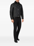 Billionaire workwear jacket in python leather