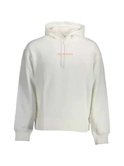 Calvin Klein graphic-print cotton hoodie