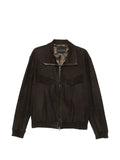 Low Brand zip-up panelled jacket