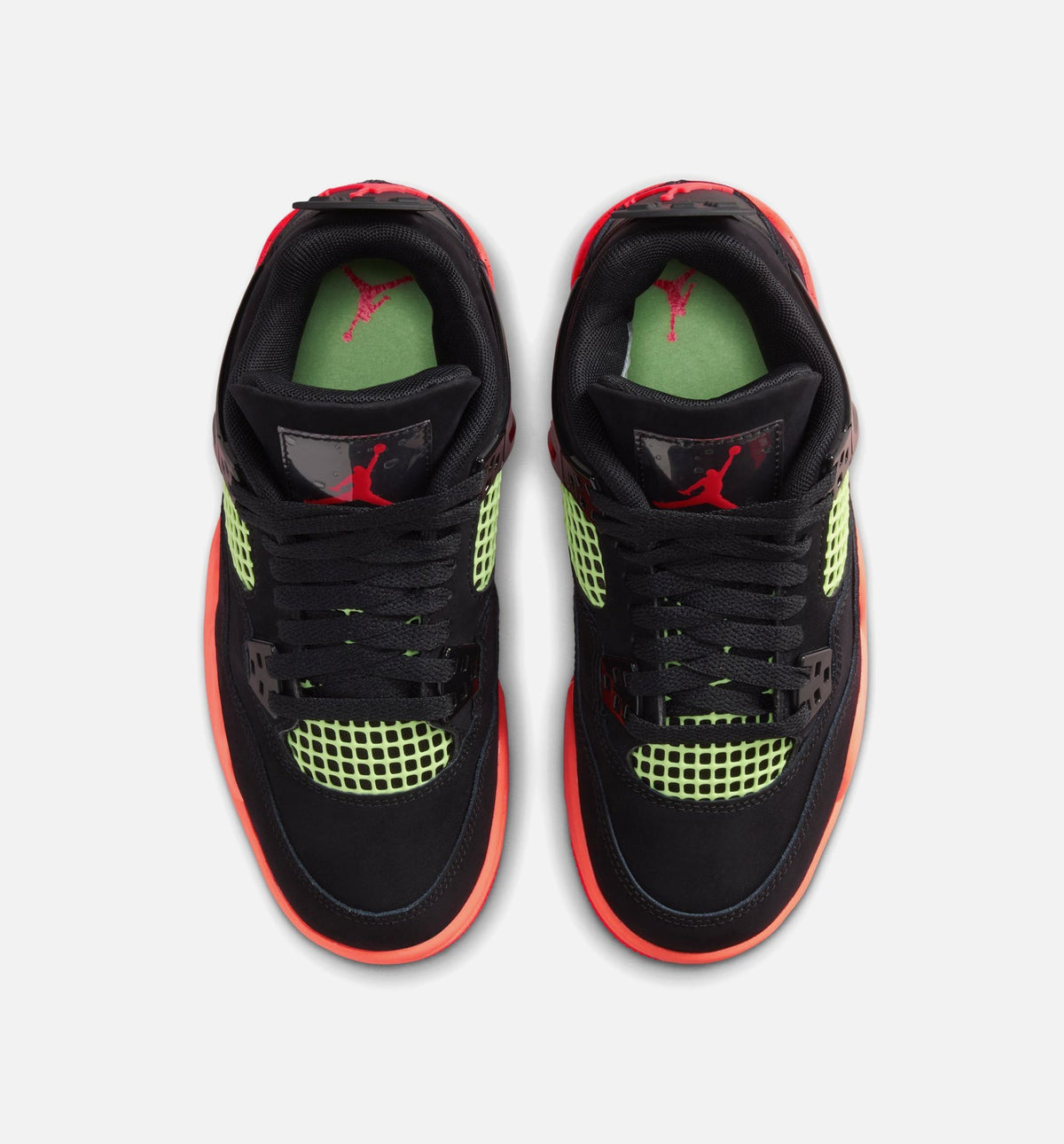 Air Jordan 4 Retro 'Black Infrared 23' Grade School - Black/Infrared 23/Bright Mango
