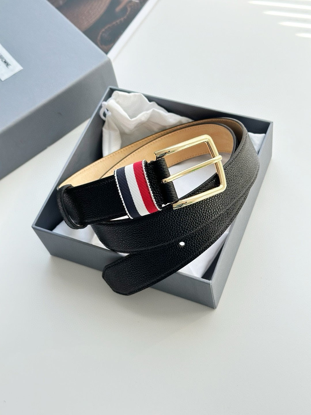 classic square toe belt