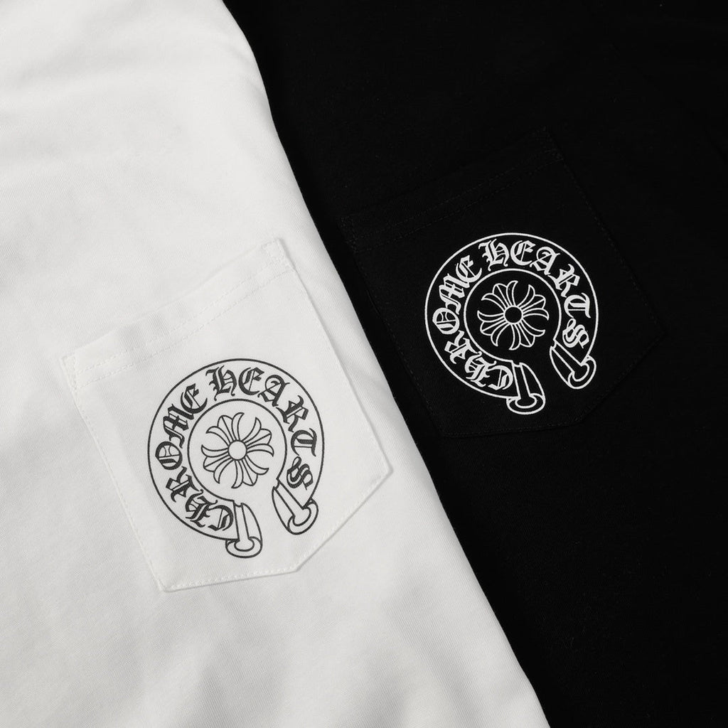 Chrome Hearts Horseshoe Logo Pocket T-Shirt